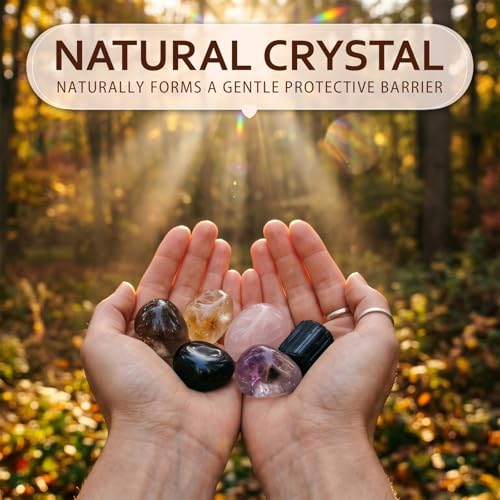 Home Protection Crystal Set - Healing Crystals Negative Energy Removal House Protection Crystal Set