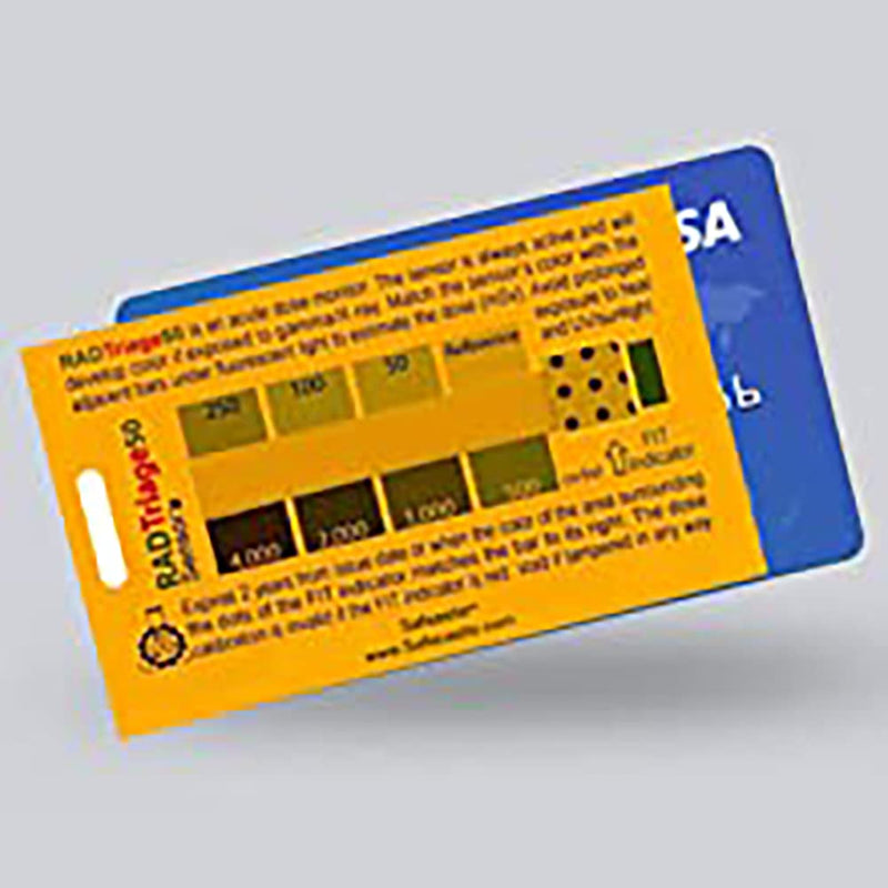 [Australia - AusPower] - RADTriage FIT Personal Radiation Detector for Wallet or Pocket,Nuclear Radiation Detector,Electromagnetic Field Radiation Detector,Anti Radiation Dosimeter, Ready-to-Go Portable Radiation Detector 