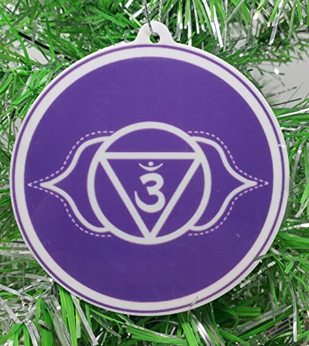 7 Chakra Ornaments Healing Crystals Feng Shui Ornament Yoga Meditation Christmas Ornament Set (C39)