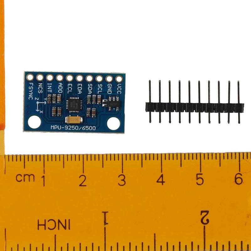 [Australia - AusPower] - Gyro+Accelerator Sensor Module 3~5V Blue 9 DOF 9-Axis Attitude Durable Plastic MPU9250 GY-9250 DIY 