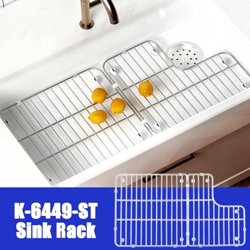 K-6449-ST Kitchen Sink Rack for Kohler Whitehaven K-5826 & K-5827
