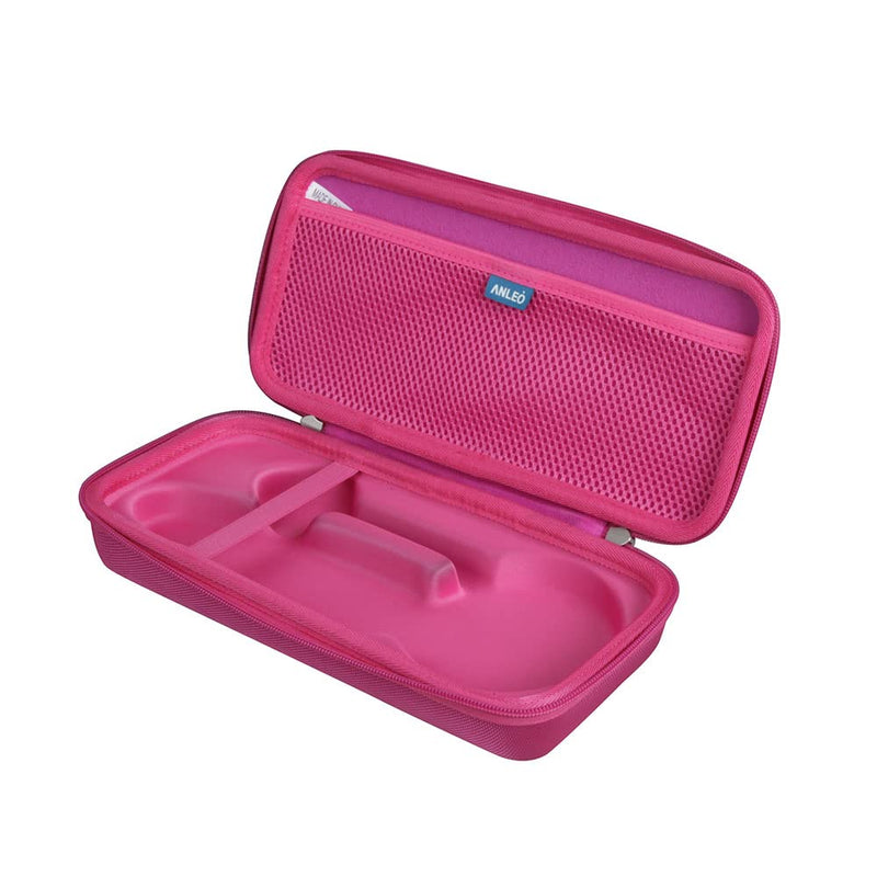 [Australia - AusPower] - Hard Travel Case for 3M Littmann Classic III Monitoring, Lightweight II S.E, MDF Acoustica Deluxe Stethoscope (Only Case) (Plum Red) Plum Red 