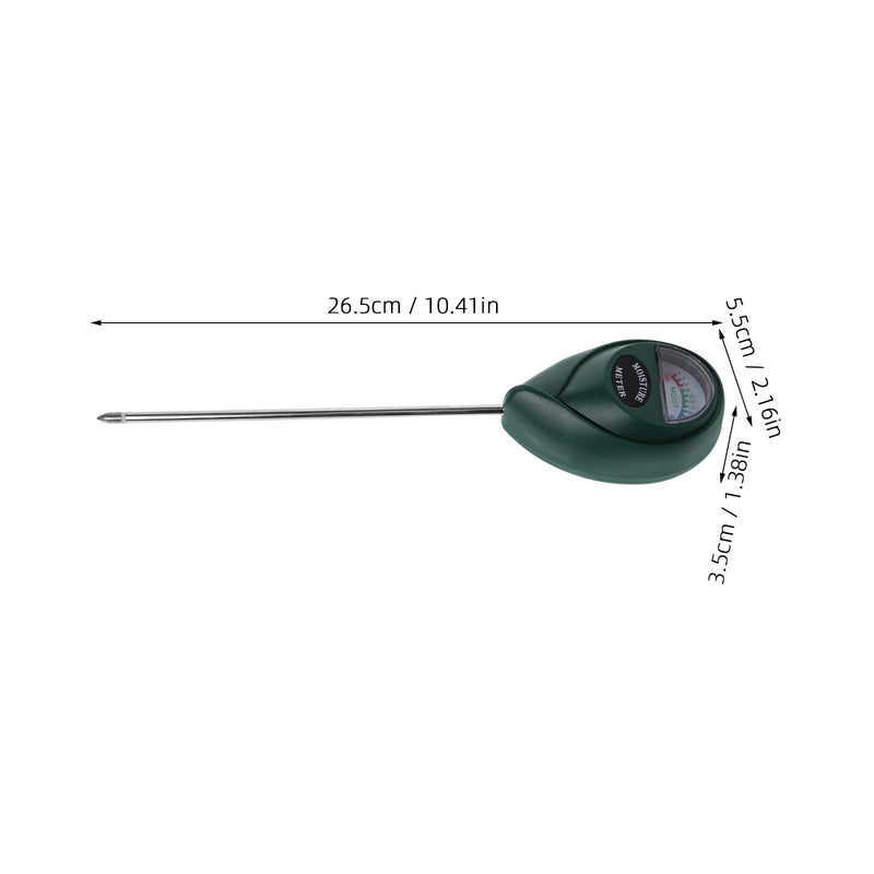[Australia - AusPower] - VICASKY Soil Moisture Meter Deep Use Hygrometer Sensor Water Monitor Indicator for Garden Farming Lawn Indoor and Outdoor No Batteries Required 10.43 Inch 