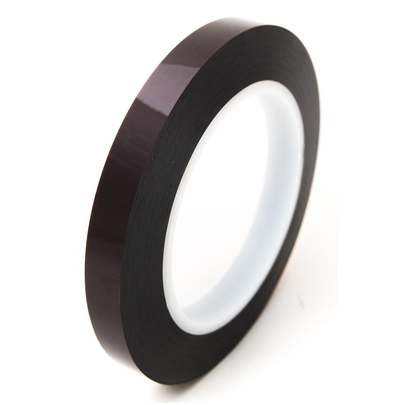 Bertech High-Temperature Polyimide Masking Tape, 1 Mil Thick, 7/16 Inch x 36 Yards - UL Recognized 0.44 Inches