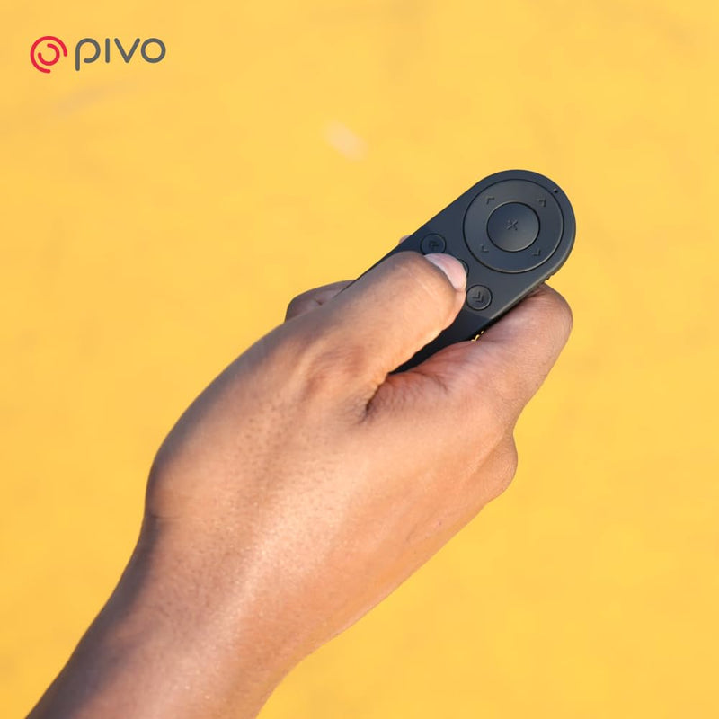 [Australia - AusPower] - Pivo Remote Control - Lightweight Infrared Wireless Selfie Photo Shutter & Video Controller Clicker Compatible with Pivo Pod Lite Classic Content Creator Essential 