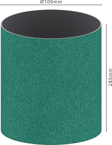 Bosch 2608608Z80 Sanding Belt for Stainless Steel 60, Green, 100 x 285 mm Grit 60