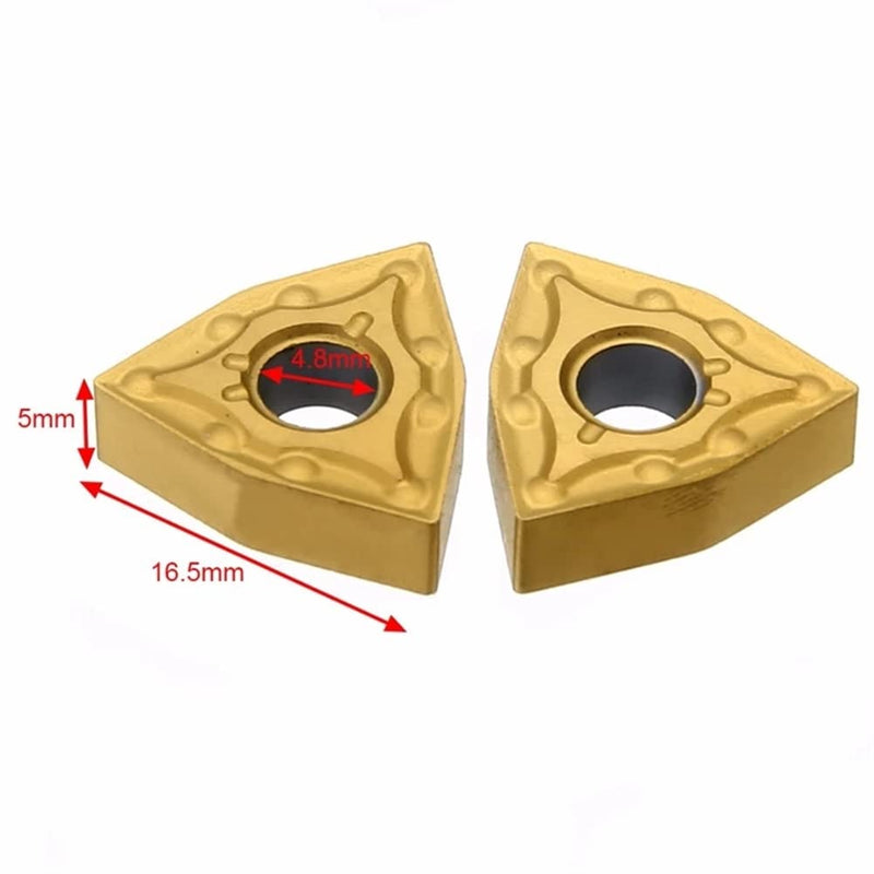 10 x WNMG080404 Carbide Insert