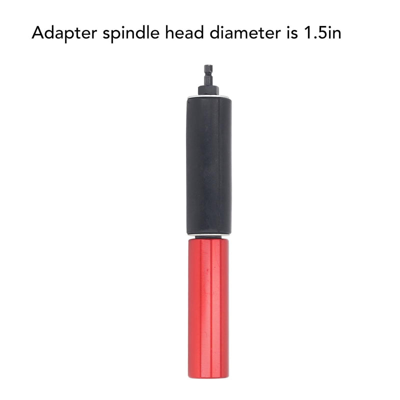 Spindle Sander Adapter, Hand Rubber Grinding Drum, 1.5 Inch Mandrel, Drill Grinding Mandrel Kit, Aluminum Alloy Spindle Sander Sleeves for Wood and Metal