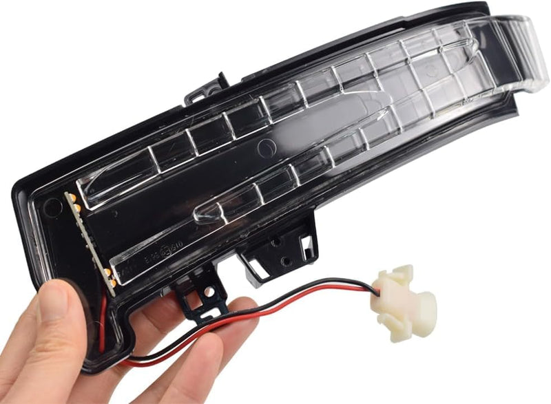 Hacreyatu Dynamic Led Side Mirror Sequential Turn Signal Lights For Mercedes Benz A/B/C/E/S/CLA/GLA/GLK/CLS Class W176 W246 W204 W212 X156 C250 C300 C350+ (OE) OE