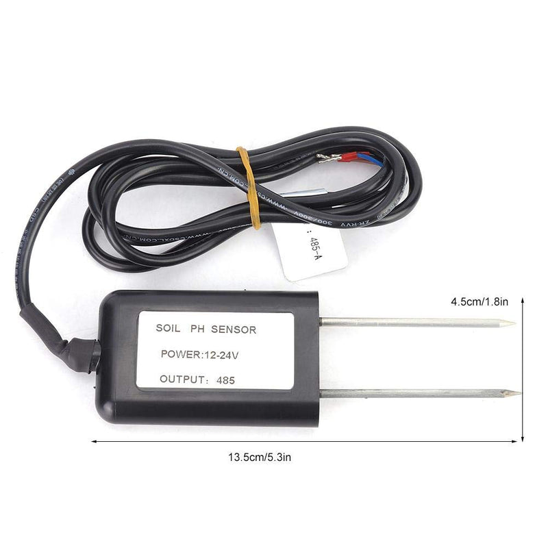 [Australia - AusPower] - Taidda- Soil Ph Sensor, Soil Meters Rs485/0-5V / 0-10V / 4-20Ma Output Easy to Operate High Density Epoxy Resin Soil Ph Sensor, Soil Ph Meter, for Flowers and Vegetables Plant Culture 