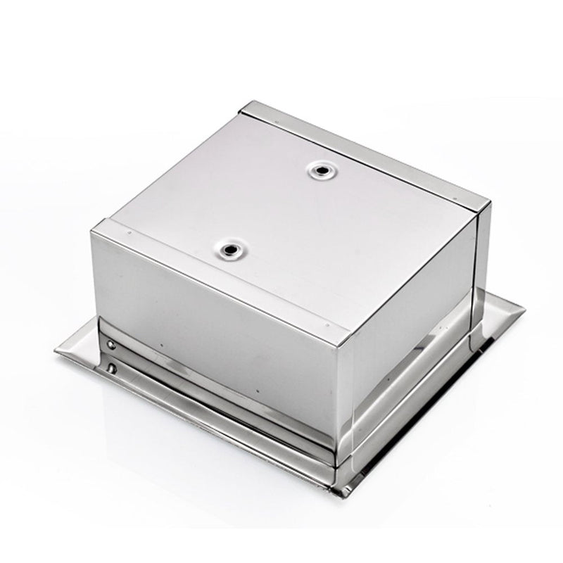 LUANT Recessed Paper Holder for Bathroom Storage, Stainless Steel, Polished Chrome