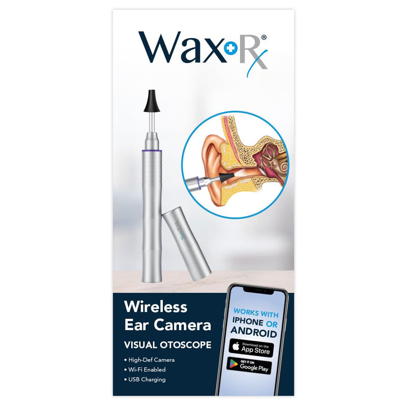 [Australia - AusPower] - WaxRx Wireless Ear Camera, Visual Otoscope for iOS & Android 