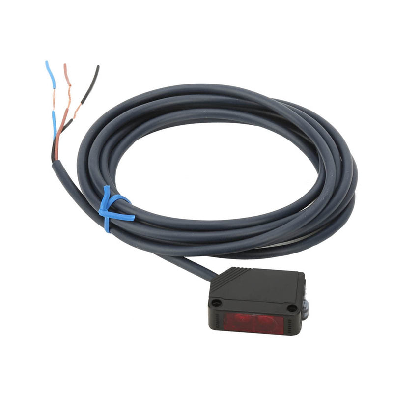 [Australia - AusPower] - Kadimendium E3Z-D61 Photoelectric Switch Sensor 12-24VDC Diffuse Reflection Infrared Sensor NPN Switch Black 