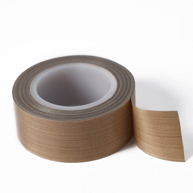 [Australia - AusPower] - Teflon Tape,1-inch x 33 Feet x 0.18mm Low Friction Tape High Temp Adhesive Tape,Abrasion Resistant,Surface Protection for Wood,Drawer,Cabinet,Furniture,Vacuum Sealer & Hand Impulse Sealers 1-inch x 33 Feet 