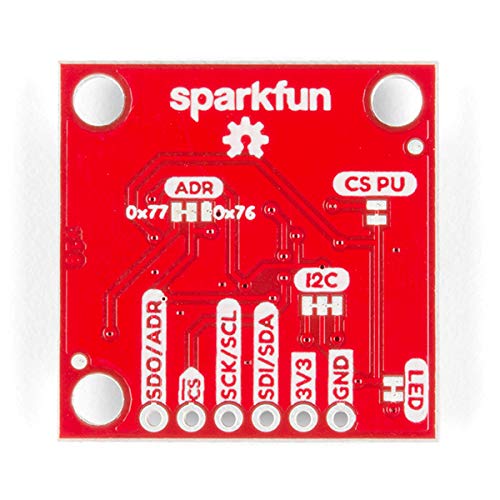 [Australia - AusPower] - SparkFun Atmospheric Sensor Breakout - BME280 (Qwiic) Measure barometric pressure, humidity, and temperature readings 3.3V SPI interface, Operating Voltage 3.3V 