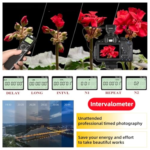 Pixel TW283-DC2 Wireless Remote Shutter Release Intervalometer for Nikon TW-DC2 Nikon