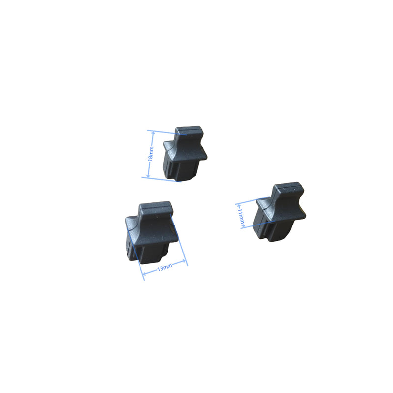 [Australia - AusPower] - 50Pcs Ethernet Dust Cover, Anti-Dust Cap for RJ45 Port, Dust Cap, RJ45 Dust Plugs - (Ethernet,LAN Port Protector/Blocker, Port Protector for Switch,Network Cards/Router,Media Converters) 50 