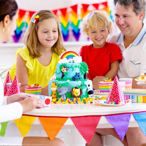Angoily 8 Sets Cake Dowel Rods for Tiered Cakes - 8 Inch Separator Plates & Support Straws - White Plastic Piling Columns for Stacking Multi-Layer