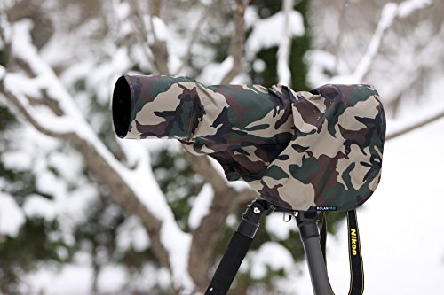 [Australia - AusPower] - ROLANPRO S Size Raincoat for Sony FE 200-600mm F5.6-6.3 G OSS 、300mm f/2.8、400mm f/4、200mm f/2 Lens use etc.- #Army Green Waterproof 