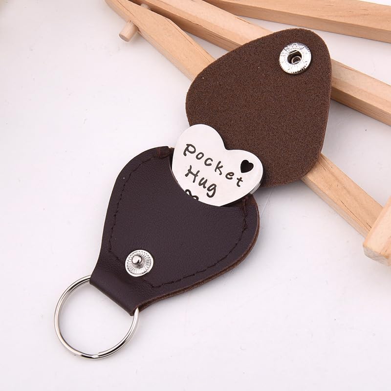 Guqqeuc Christian Religious Pocket Hug Gifts for Women Men Motivational Inspirational Gifts for Daughter Son Birthday Gift for Best Friend Friendship Gifts for Girls Boys Christian Pocket Keyring