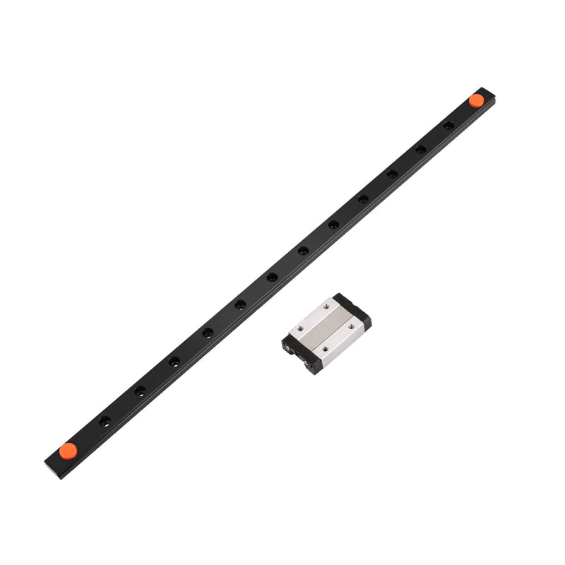 [Australia - AusPower] - MGN12H 450mm Linear Rail 17.71'' with MGN12H Steel Carriage Block for DIY 3D Printer and Machines Rail + MGN12H Carriage block 
