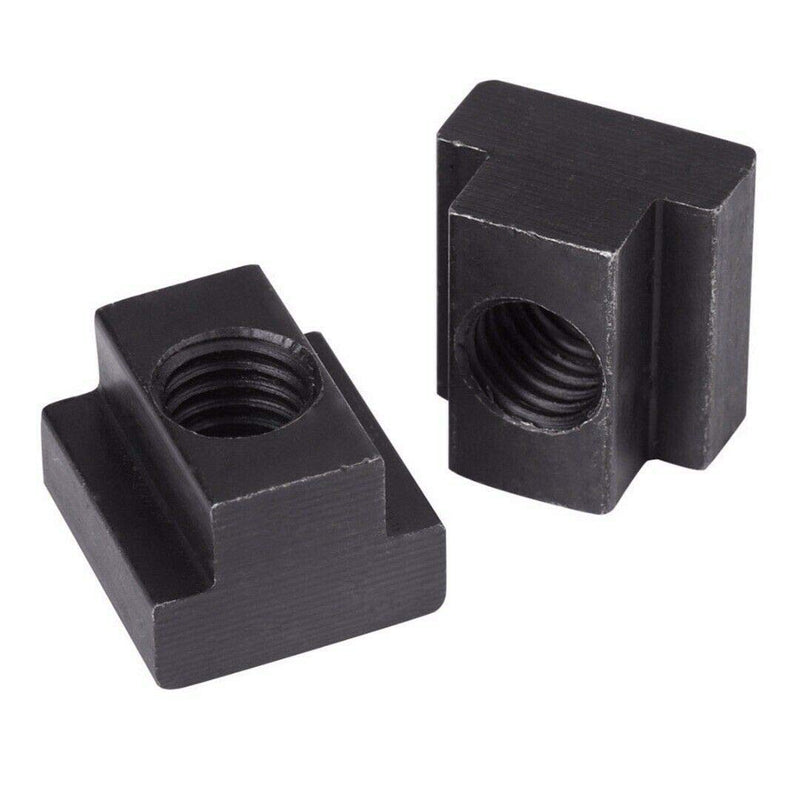 4PC Set T-Slot Nut Black Oxide Finish 1/2-13 Threads Table Slot 5/8 (Pack of 2) 1/2"-13 TABLE SLOT: 5/8 (Pack of 2)