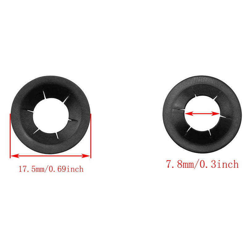 [Australia - AusPower] - 10PCS Push-On Pushnut-Dense Type, M8 