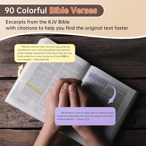Bible Verse Cards Box Set, Upgrade Bible Verse Jar, Read Me When Bible Verses Box for Daily Encouragement, Prayer & Reflection, Christian Bible Gifts For Women and Men King James Version