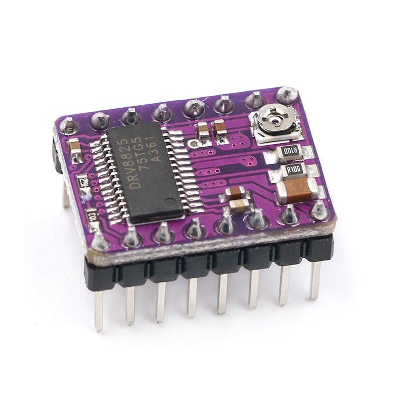 [Australia - AusPower] - 3Pcs DRV8825 Stepper Motor Driver Module Six Different Step Resolutions for 3D Printer RepRap 4 RAMPS1.4 StepStick (6Pcs DRV8825) 6pcs Drv8825 