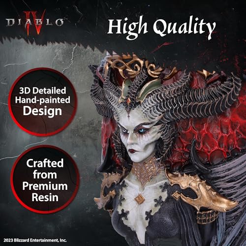 Nemesis Now Diablo IV Lilith Goblet, 19.5cm, Officially Licensed, Hand-Painted and Giftable, Premium Quality Collectible Chalice