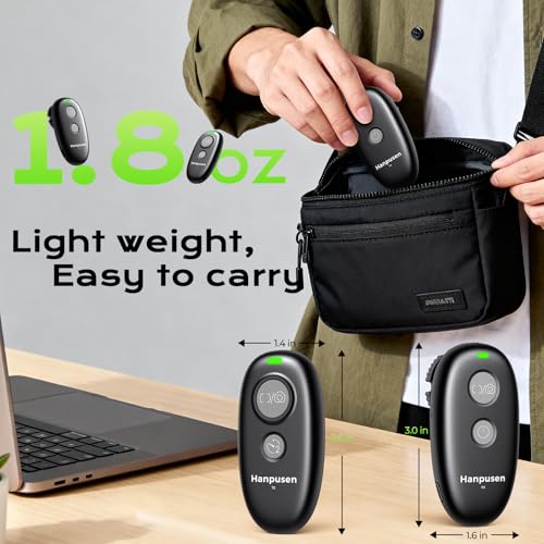 Hanpusen Rechargeable Camera Remote Shutter Release for Nikon