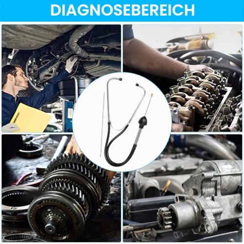 HENGBIRD Mechanic Stethoscope Car Motor Stethoscope Machine Diagnostic Tester Tester Car Mechanic Stetoscope