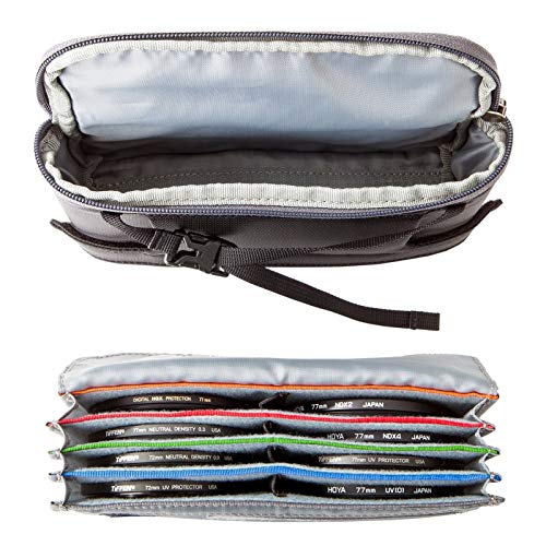 Think Tank MindShift Filter Nest Storage and Protection Case with Removeable Insert for Round Camera Lens Filters, 8 Capacity 8 Capacity with insert