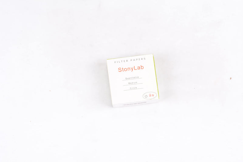 [Australia - AusPower] - StonyLab Quantitative Filter Paper Circles, 56mm Diameter Cellulose Filter Paper with 20 Micron Particle Retention Medium Filtration Speed, Pack of 100 56 mm Diameter 