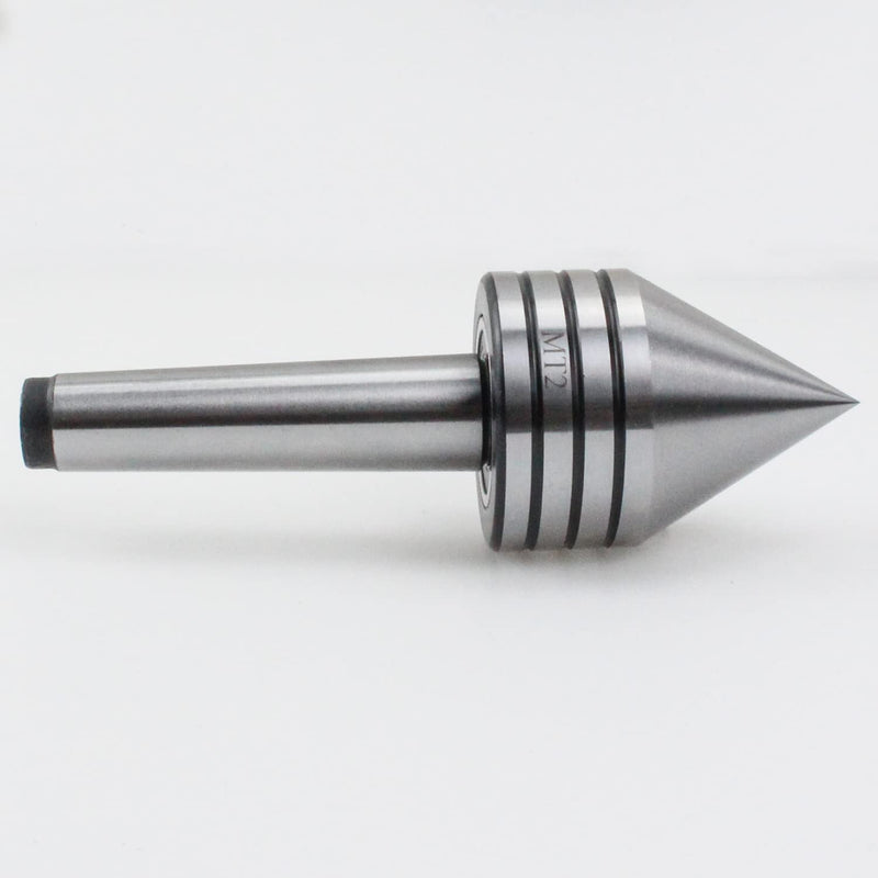 [Australia - AusPower] - Super Heavy Duty Live Tailstock Center, 2 Morse Taper, Woodworking Tapered Turn Center, MT2 Live Center with 60 Degree Point (MT2 Live Centers) MT2 Live Centers 