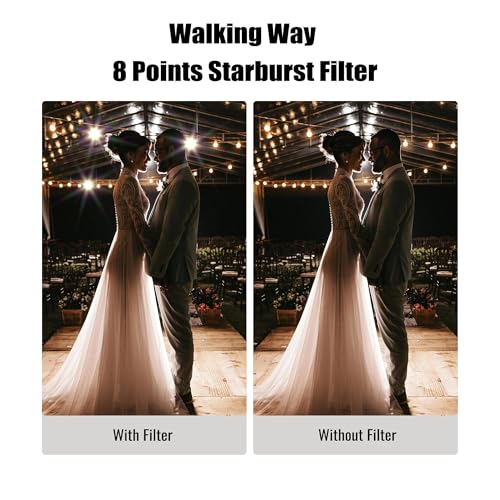 Walking Way 67mm Star Filter Set, 4-6-8 Points