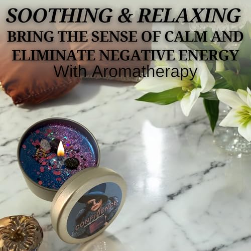 – Confidence Candle | Ritual Spell Candle for Empowerment, Courage & Strength | Hoodoo, Wiccan, Pagan, Conjure (Small 4oz) Small 4oz