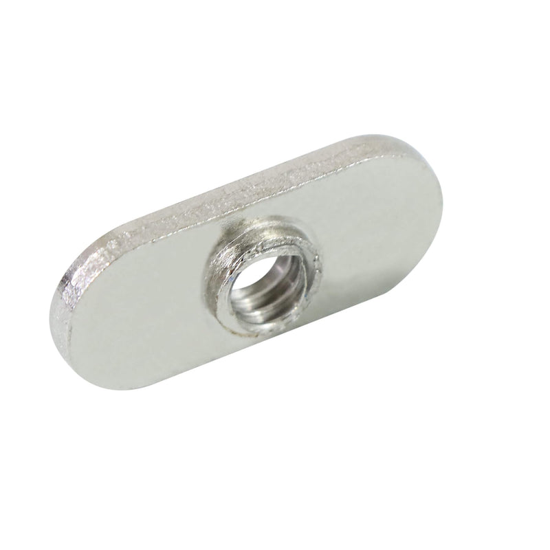 [Australia - AusPower] - 20 Packs 1/4"-20 Centered Hole Sliding T-Nuts for 10 Series T Track Extrusions, T Slot Accessories for Aluminum Extrusion Profile Rail 