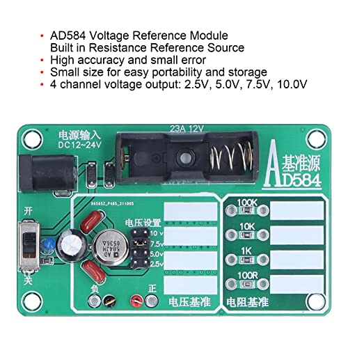 AD584 Precision Voltage Reference Module 4 Channels High Accuracy Multimeter Calibration Resistance Meter