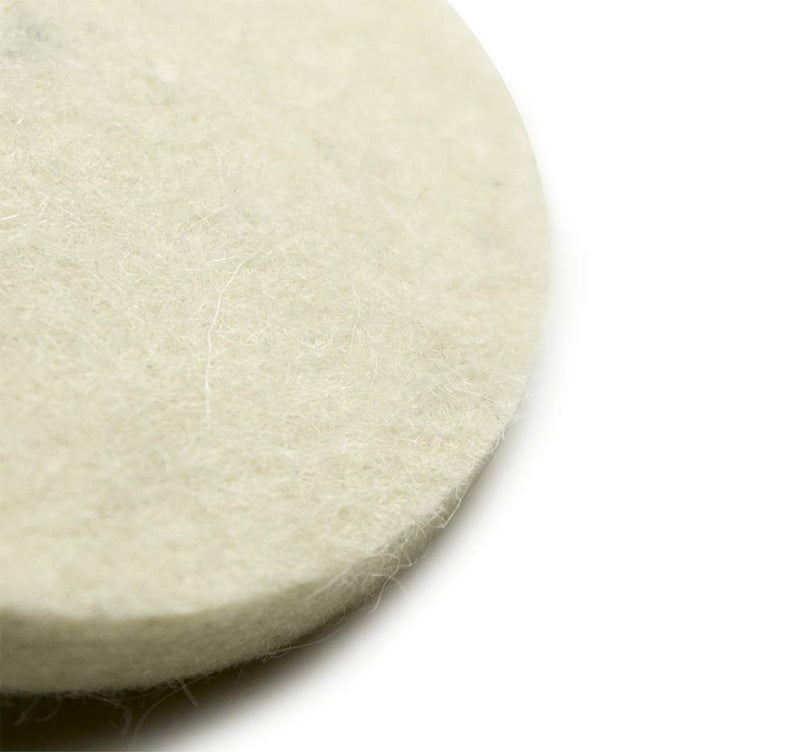 Benchmark Abrasives 2 Inch Sanding Discs Felt Quick Change Wool Buffing Pad for Drill & Die Grinder - Surface Conditioning Tool for Deburring, Polishing, Buffing Polishing Wheel for Drill - 10 Pack