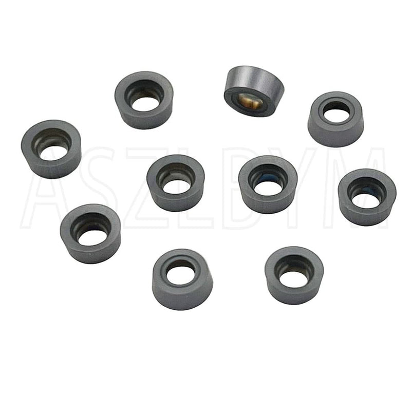 [Australia - AusPower] - 11PCS RCMT060204 MO R3 Round Carbide Inserts Milling Cutter with SRDCN 1212H06 1/2” / 12mm Round Carbide Metal Lathe Tools Indexable Turning Tool Milling Insert Holder Lathe Cutting Tools Srdcn1212h06 + Rcmt060204 
