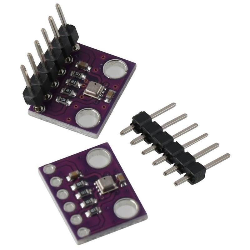 [Australia - AusPower] - Atmospheric 2pcs with IIC I2C Breakout High Precision BME280 3.3V Temperature Humidity Sensor High Speed Barometric Pressure Sensor PCB 