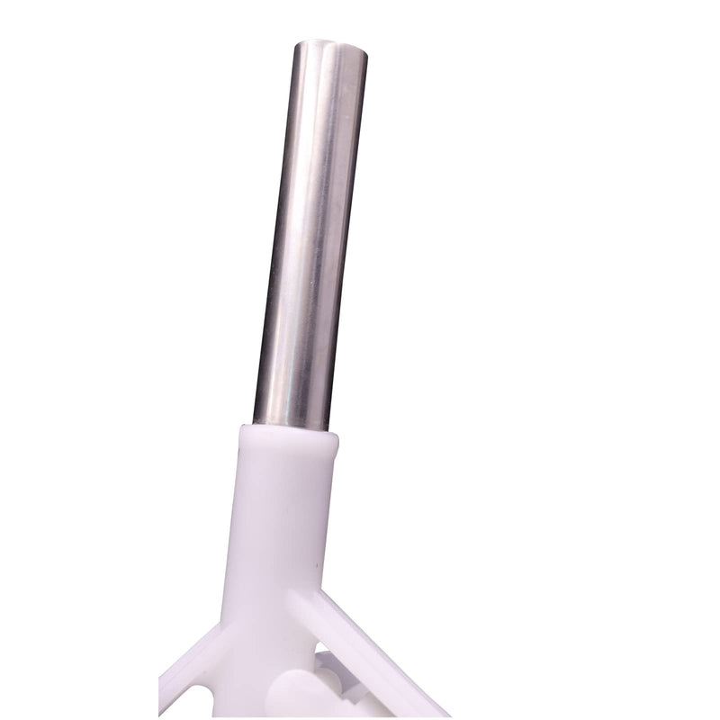 [Australia - AusPower] - 1" Barb Plastic Manual Nozzle with 0.7(18mm) Inch Stainless Steel Spout Diesel Exhaust Fluid (DEF)/Antifreeze Nozzle for Water, Ethanol, Methanol Blend, Diesel, and Industrial Dispensing 