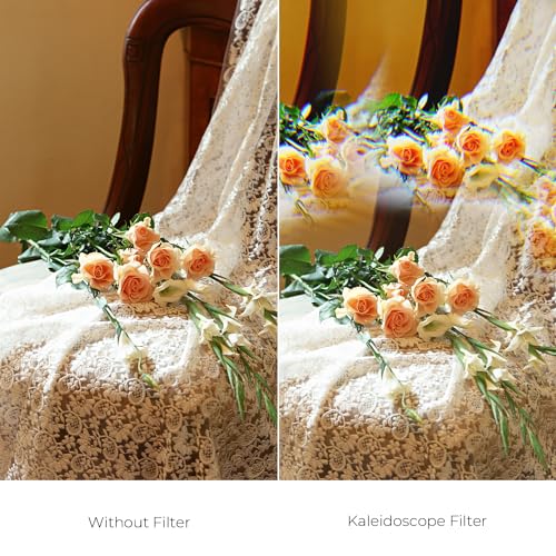 K&F CONCEPT 79mm Handheld Subtle Kaleidoscope Filter