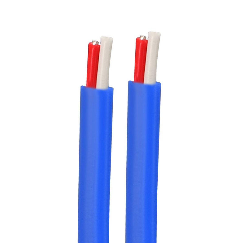 [Australia - AusPower] - Uxcell K-Type Thermocouple Wire, 2x0.5mm Stranded, Blue PTFE, 1 Meter 1m 