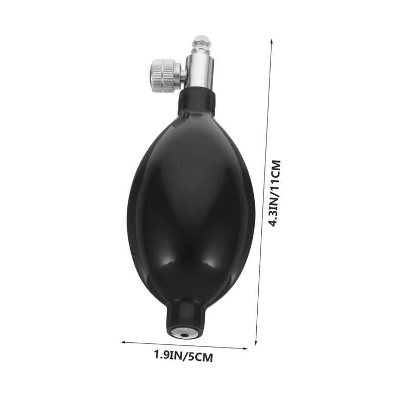 Garneck 2 x Manual Inflation Bulbs for Blood Pressure Monitor, Latex Ball with Air Valves, Accessories for Medical Applications and Home Use