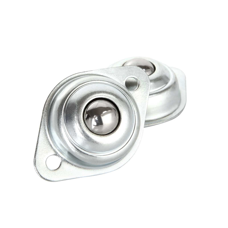 [Australia - AusPower] - 16 Pack 1/2" Roller Ball Transfer Bearings, Carbon Steel Ball Transfer Unit Swivel Ball Caster Roller Transfers, Ball Casters Bearing Universal Rotation Caster for Transmission, Conveyor, Roller Stand 
