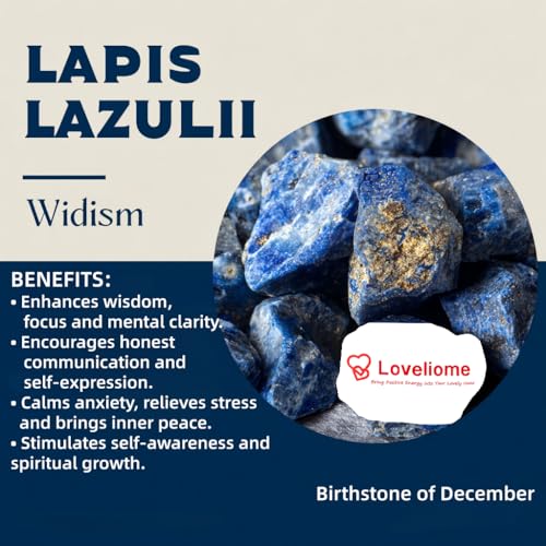 7 Piece Archangel Engraved Crystal Stone Set, Natural Gemstone Palm Disc with Gold Magic Symbols, Spiritual Decor Meditation Pocket Stone Gift Set,Lapis Lazuli Lapis Lazuli