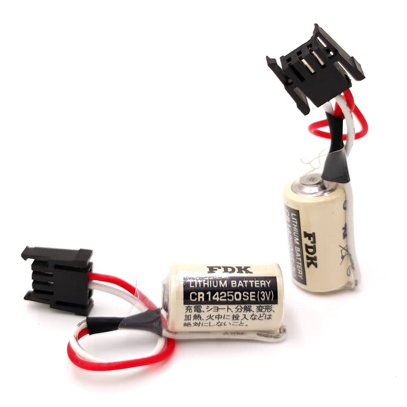 [Australia - AusPower] - 5-Pack 3V CR14250SE Replacement PLC Battery for FDK, AB Allen Bradley 1747-BA,1769-BA, 1756-BA1,TL-2150/C, 1746-BAS, SLC-500 Series Backup Power Supply 