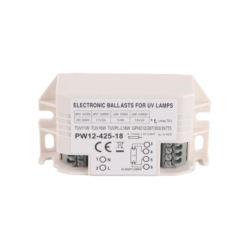 Huba Electronic Ballast 4-18W AC220V Universal UV-C Light Ballast for Air Purification